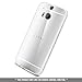 HTC One M8 Case, Spigen [STRONG-FLEX] [+Screen Shield] HTC One M8 Case Clear [Ultra Fit] [Capsule Clear] Premium Clear TPU Case Soft for The All New HTC One / HTC One M8 / HTC One 2 / HTC One 2014 (2014) - ECO-Friendly Packaging - Capsule Clear (SGP10810)