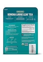 FGO Organic Sencha Loose Leaf Tea, Resealable
