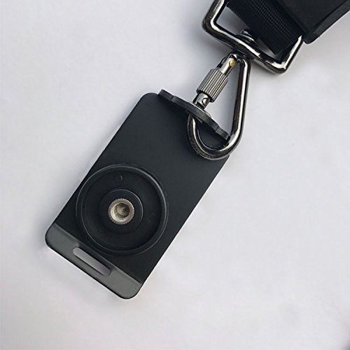 KENGEL Doppelschulter Doppel-Kameragurt, während die beiden Kameras eine Stativbasis haben. – Bild 6