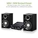LiNKFOR Home Audio Amplifier with Power Adapter Bass and Treble Control 2 Channel Stereo Audio Amplifier Receiver Mini Hi-Fi Class D Integrated Amplifier TPA3116D2 for Home Speaker 50W x 2thumb 2