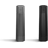 HexClad HexMill Salt and Pepper Mill Set, Full Size | Adjustable Professional Grinders and No-Mess Caps