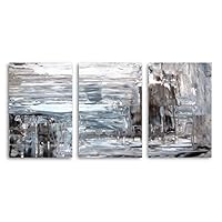 3 Piece Canvas Wall Art - Abstract Color - Canvas Prints Home Artwork Decoration for Living Room,Bedroom - 16