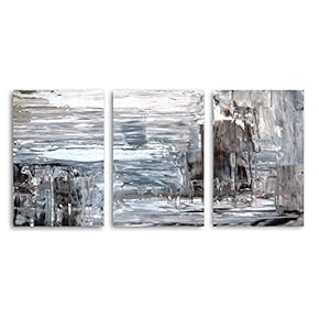3 Piece Canvas Wall Art - Abstract Color - Canvas Prints Home Artwork Decoration for Living Room,Bedroom - 24"x36" x 3 Panels