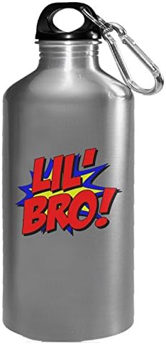 Superhero Lil Bro - Water Bottle