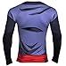 L&H Men's Lycra Novelty Cycling Jogging Compression Top Black Long Sleeve Shirt Fall Gear