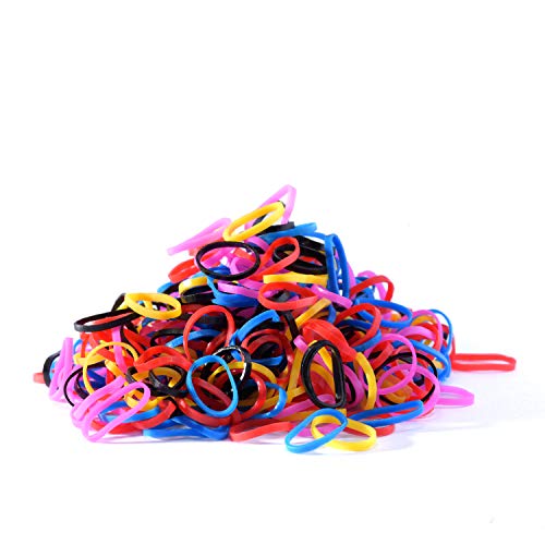 Youxuan Kids Elastics No Damage Colored Hair Bands Fashion Girls Hair