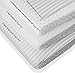 NODNAL CO. 3 Fitted Gray Mini Crib Pack n Play Playard Portable Crib Sheets Set - 100% OEKO-TEX Cotton Baby Girl/Boy Nursery Bedding, Gender Neutral Polka Dot Stripe Travel Pack and Play Playpen Sheet
