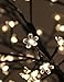 Akari LED Cherry Blossom Christmas Tree 8 FT 600L LED Decorative Lighted Tree for Party/Wedding/Indoor Outdoor/Office/Christmas Decoration, Warm White