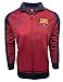 Barcelona Track Jacket, Kids and Adults Sizes, Soccer Football Jacket Burgundy Color,Official Merchandise