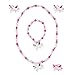 Elesa Miracle Little Girl Kids Unicorn Jewelry Set Girl Unicorn Necklace Bracelet Unicorn Clip on Earrings Value Set