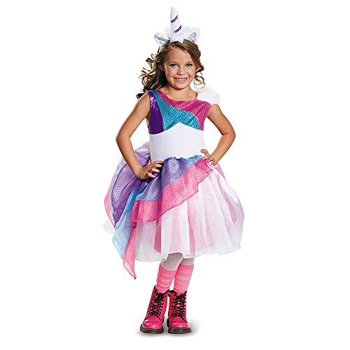 Disguise 84078K Unicorn Costume, Medium (7-8)
