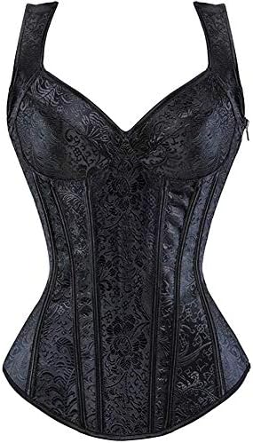 Amazon.com: bslingerie® Womens Faux Leather Zipper Front Bustier