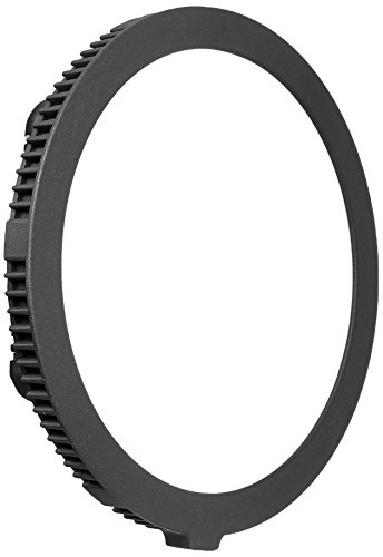 Fotodiox Pro FlapJack LED Edge Light C-200R - 7-Inch Round Ultrathin, Ultrabright Professional Daylight LED Dimmable Photo/Video Light Kit with Case, Battery and Charger