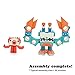 PIPEROID Octo & Deca paper craft robot kit from Japan - Mischievous Octopus & Crab