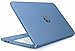 HP Stream 11.6 inch Flagship Laptop, Intel Celeron Core up to 2.48GHz, 4GB RAM, 32GB Solid State Drive, WiFi, Bluetooth, Webcam, USB 3.0, Windows 10 Home, Blue (Renewed)