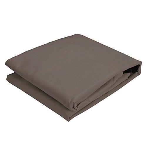 GC Global Direct 12 X 12 ft Garden Gazebo Replacement Canopy Top Brown (Brown)
