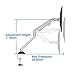 Single Monitor Mount Stand Adjustable Full Motion Gas Spring LCD Display Arm for 13 to 32 Inch Screen up to 20Lbs,by Bewiser (Silver)thumb 3