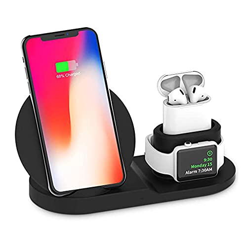 Charging Dock Stations 3in1 Wireless Charging Pad, Charging Pad for