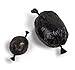 Janibell Polyethylene Continuous Waste Can Liner for 2-Gallon PRIVÉ Napkin Disposal System, Flat Seal, Black, 0.39 Mil, (Case of 10 Rolls, up to 30 Bags per Roll)
