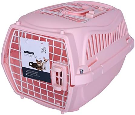 ペットフライトケース トップロード二つのドアペットの犬小屋の車の旅