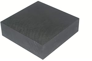 FY-STORE Graphite Ingot EDM Graphite Plate Smooth Polished Surface (100MMx100MMx30MM)