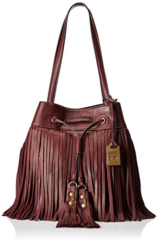 Heidi Fringe Bucket Hobo Bag Frye