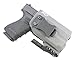 Fierce Defender IWB Kydex Holster Compatible with Glock 19 23 32 w/APLc The Paladin Series -Made in USA- GEN 5 Compatible (Gunmetal Grey)