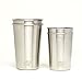 Stainless Steel Cups - Set of 4 Drinking Tumblers, 2 Sizes - Family and Kid Friendly, Pint Glasses, Eco-friendly, BPA-Free by SeaTurtle
