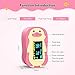 HOMIEE Digital Fingertip SpO2 Oxygen Meter for Kids Above 2 Years, Sport and Aviation Use Only, Pink