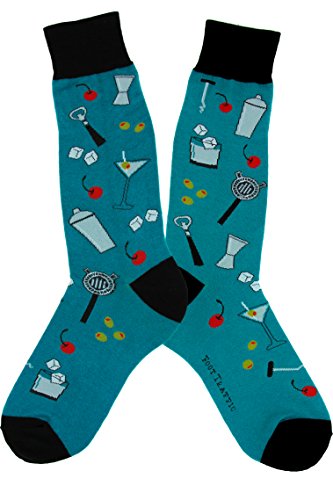 Foot Traffic, Men's Beverage-Themed Socks, Bar Tools (Shoe Sizes 7-12) - Thumbnail 6