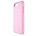 Speck 103123-6603 Products Presidio Clear + Glitter Case for iPhone 8 Plus (Also fits 7 Plus and 6S Plus/6 Plus), Bella Pink With Gold Glitter/Bella Pink