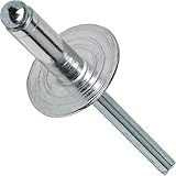 Large Flange Pop Rivets 3/16