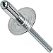 Large Flange Pop Rivets 3/16