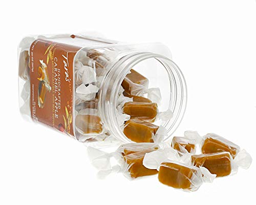 Tara's All Natural Handcrafted Gourmet Caramel Apple Flavored Caramels: Small Batch, Kettle Cooked, Creamy & Individually Wrapped - 20 Ounce - Thumbnail 2