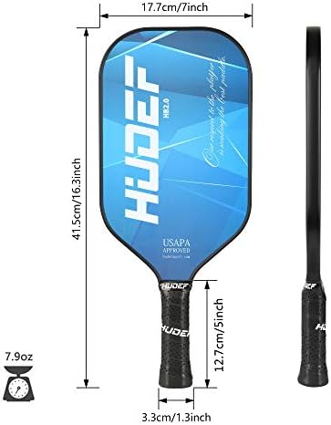 Hudef pickleball paddle Clearance