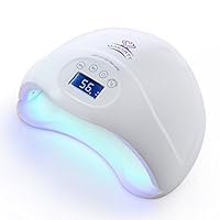 Makartt 48W Fast Dry UV LED Nail Lamp with 3 Timer Setting Gel Nail Polish Dryer for Both Hands and Feet Nail Art UV Light Professional for Salon or Nail Lovers C-07