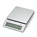 Polder Easy-Read Digital Glass Top Scale, 11-Pound (5 kg.) Capacity