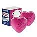 2 Pack, Inventiv 30 Second Voice Sound Recorder Module for Plush Toy, Stuffed Teddy Bear Animal Recordable Heart, Record Custom Messages (Pink)