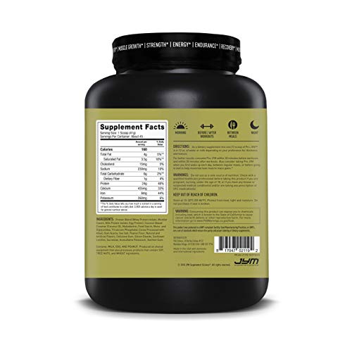 image for Pro JYM Protein Powder - Egg White, Milk, Whey Protein Isolates & Mice