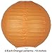 20 pcs Hanging Paper Party Decoration Supplies Kit in Orange, Pink, Purple, Teal, and Glitter Gold-Includes 4 Lanterns, 4 Pom Pom Flowers, 4 Tissue Fans, 4 Honeycombs, and 4 Strings of Dot Garland