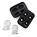 Skull Ice Cube Trays,Easy To Fill Melt Slower Skull Ice Mold,6-8 Hours Be a Funny Ice Skeleton Heads Cooling for Whiskey,Cocktail,Beer,Fruit Juice,Useful Kitchen Gadgets