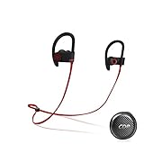 Sports Bluetooth Headphones, CDP Bluetooth Earphones Noise Cancelling,IPX7 Waterproof Headsets,8 Hrs Play, HD Stereo HiFi Sound Enhanced Bass,Running earphone with Mic for Sports,Driving,Gym.