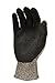 G & F 22600L Cutshield Cut Resistant Level 5 Work Gloves, Rubber Coated, Grey, Large