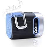 Bluetooth Speaker- Wireless Portable Outdoor Stereo Speaker with HD Audio, 2 Mode LED Lights, USB Charging and SOS Alarm and Flash, Best for Camping, Table Lamp and Power Bank