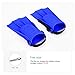 Yosoo Children Kids Swimming Diving Silicone Fins +Snorkel Scuba Eyeglasses + Mask Snorkel Silicone Set for 8-12.5 US Foot Size (Blue)