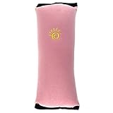 ChiTronic Cotton Velvet Car Safety Seat Belt Shoulder Pad Pillow for Children,Pink Color