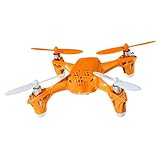 Tekstra Brands Hubsan H108 2.4G 4CH RC Quadcopter Includes Black Rubber Feet and Blades - Orange