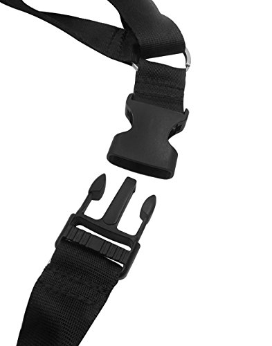 Adjustable Soft Saxophone Strap for Alto Bass Tenor Saxophone-Durable and Comfortable-Padded Harness Design for Music Instrument Accessories (Blue) - Thumbnail 3