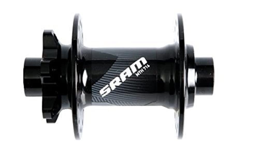 Sram X7 Front Hub 6 Bolt Disc 32 H 100 Old 15mm Axle - Black