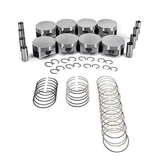 CNS Brand New Engine PISTONS W/RINGS Set WORKS WITH 99-07 CHRYSLER/DODGE/JEEP/MITSUBISHI 4.7L (4703cc/287cid) SOHC V8 16V,"Power Tech 4.7"